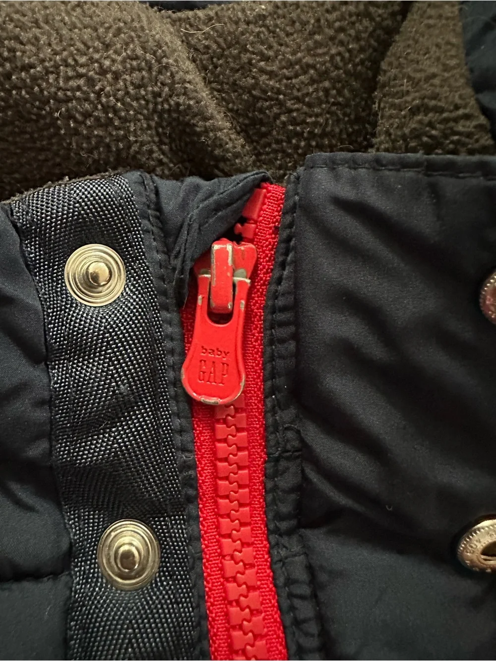 Baby Gap Warmest Jacket True Indigo Blue Toddler Boys Size 2T Puffer Winter